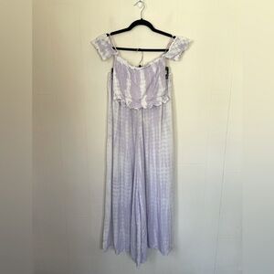 Kiwi Punch NEW 2 Piece Matching Set Purple Ice Tie Dyed NWT ~ Women’s Size M